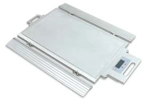 แผ่นน้ำหนักแบบพกพา ด้วยจอแสดงผลในตัว